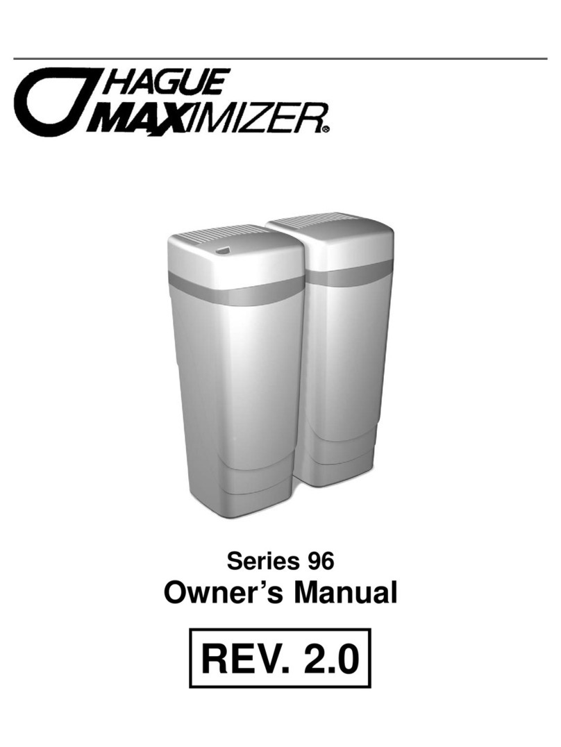 Hague Quality Water Maximizer owner's manual