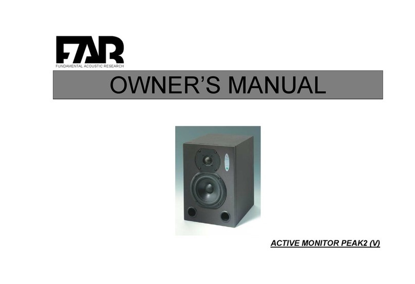FAR Peak2 owner's manual