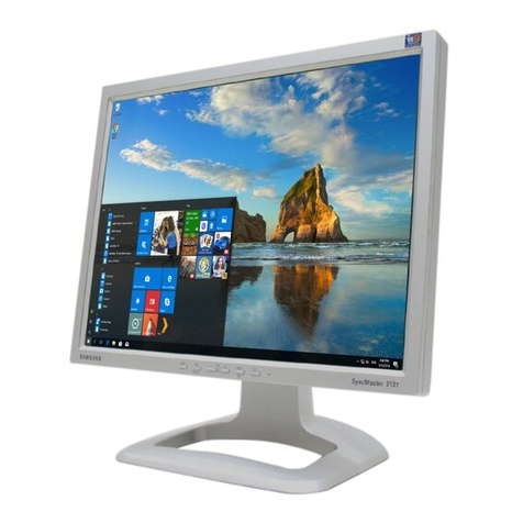 Samsung 213T - SyncMaster 213 T User manual Samsung 213T - SyncMaster 213 T User manual