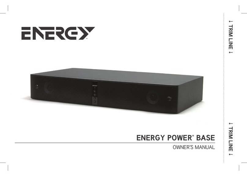 Energy Power base owner's manual