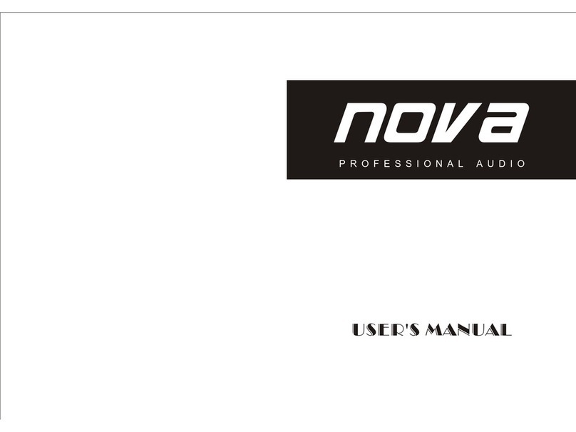 Nova X Series user manual