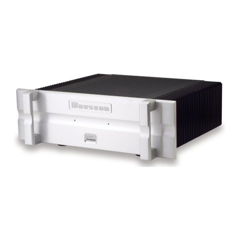 Bryston 3BSST2 User manual
