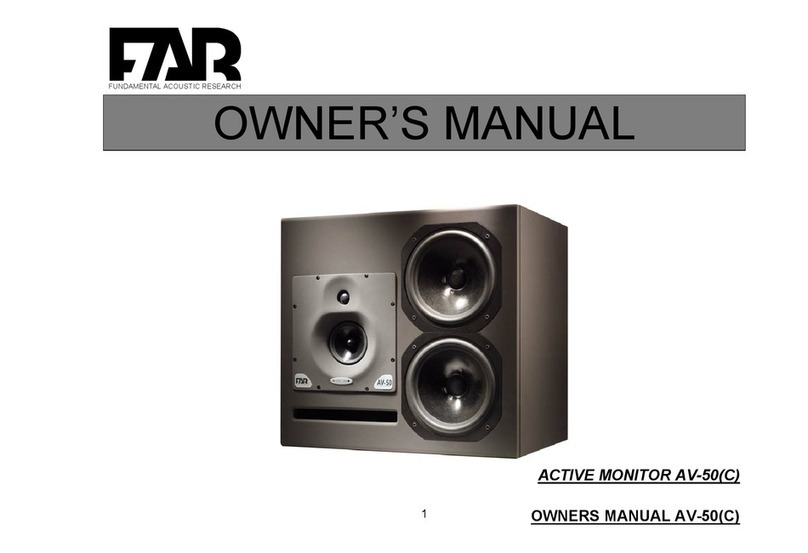 FAR AV-50 owner's manual
