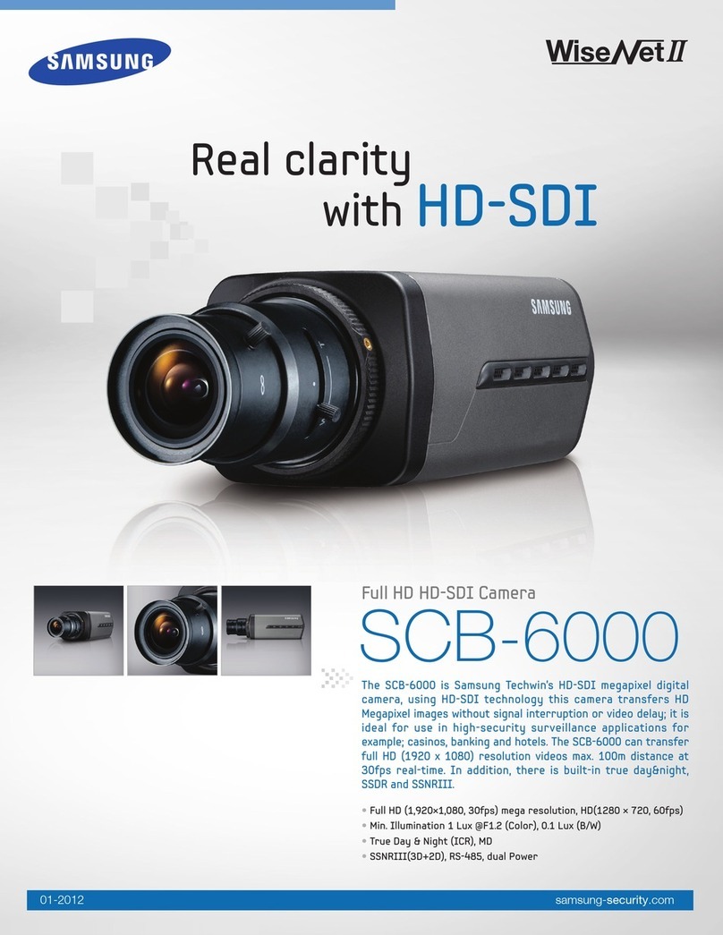Samsung SCB-6000 User manual