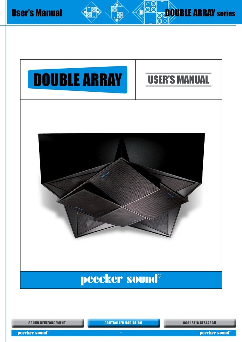 Peecker Sound AS180 user manual