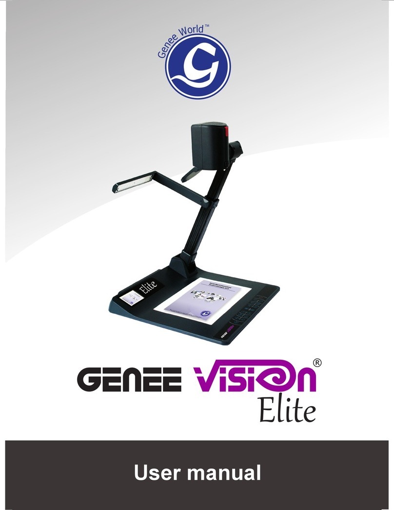 Genee World Vision Elite user manual