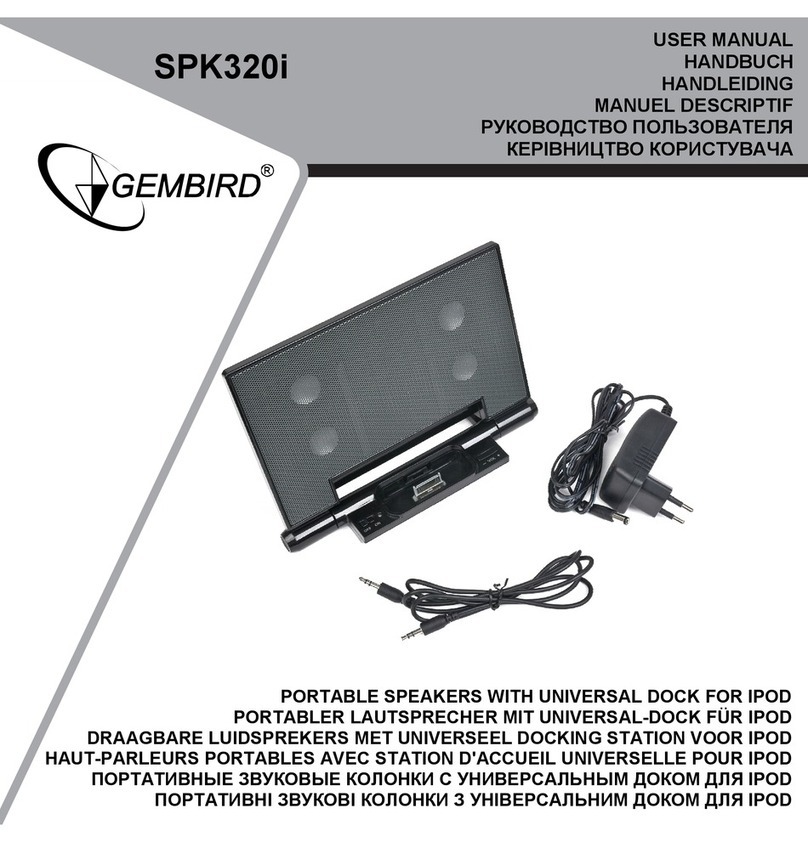 Gembird SPK320i User manual