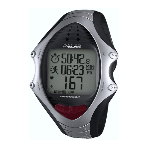 Polar Electro Polar RS800CX User manual