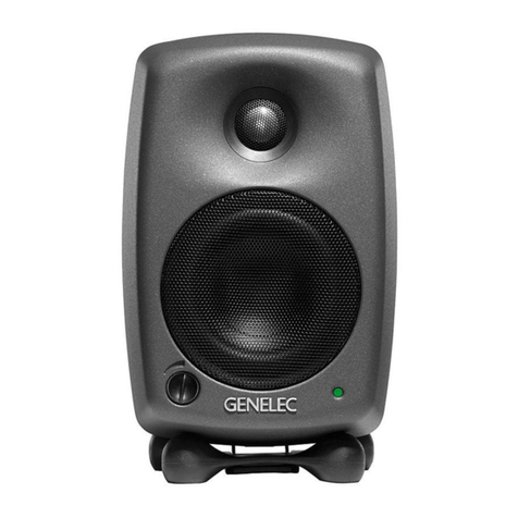 Genelec 8020C operating manual
