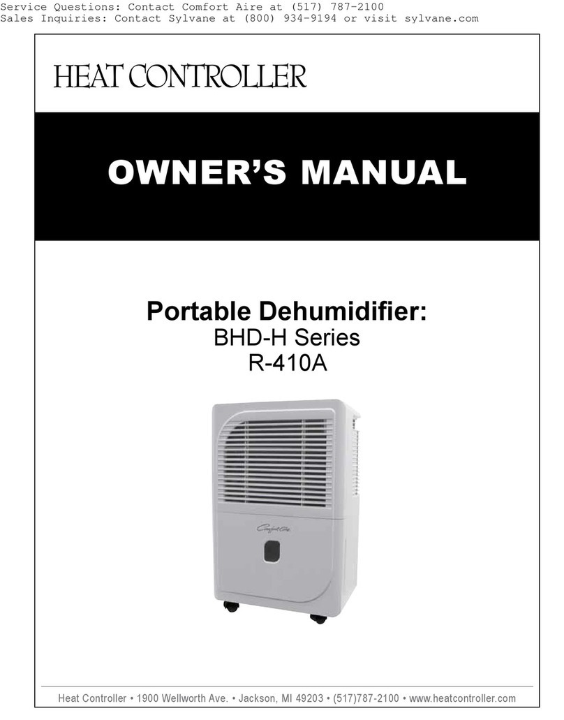 Heat Controller HFC Refrigerant R410a owner's manual