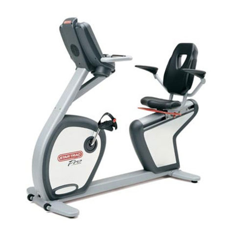 Star Trac Pro Upright Bike User manual