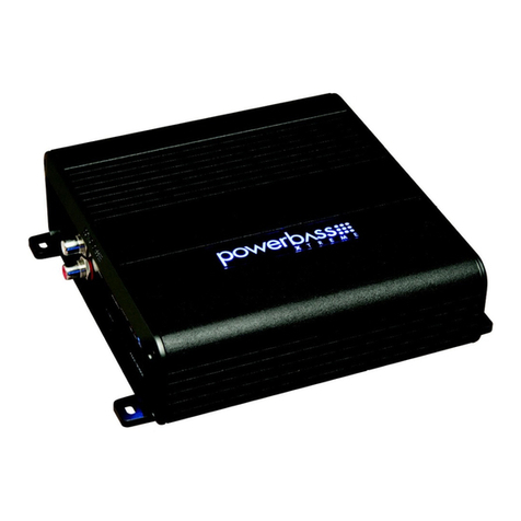 Power bass XMA-2160IR owner's manual