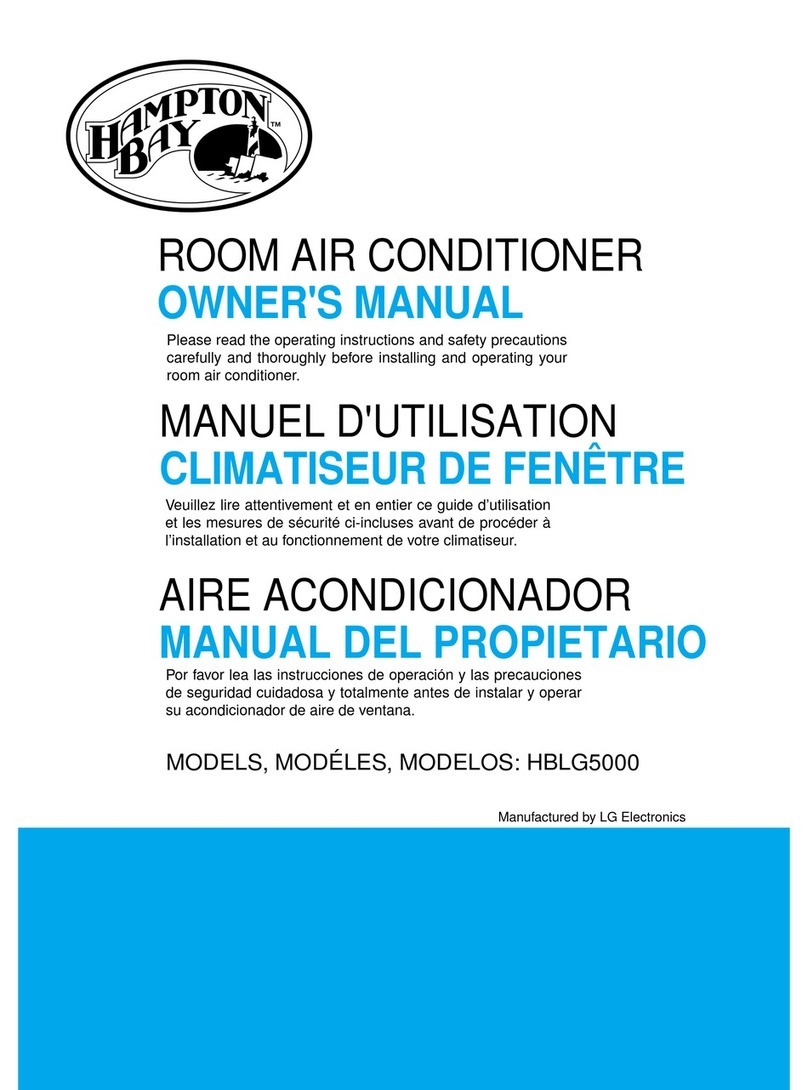 HAMPTON BAY HBLG5000 User manual