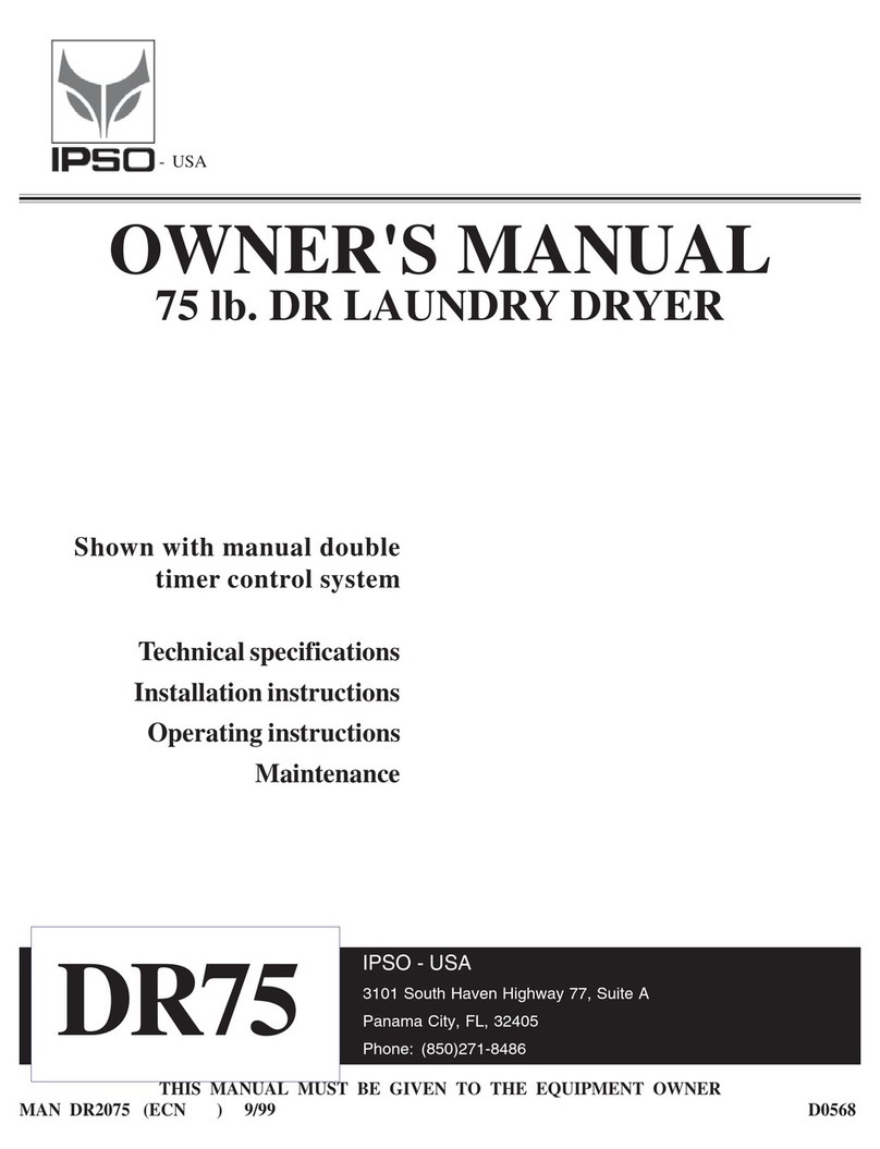 IPSO DR75 User manual
