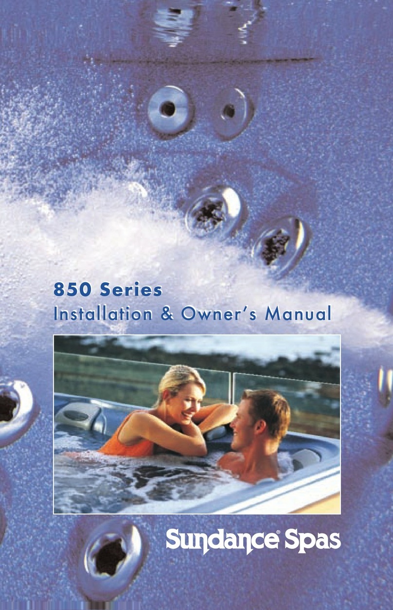 Sundance Spas CAMEO Operating instructions Sundance Spas CAMEO Operating instructions