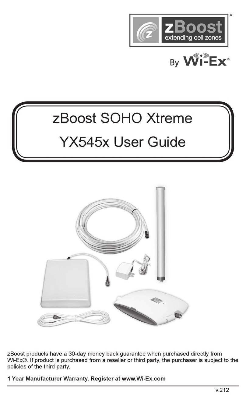 Wi-Ex zBoost SOHO Xtreme YX545x user guide