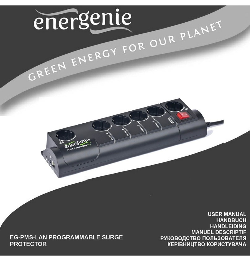 Energenie EG-PMS-LAN user manual Energenie EG-PMS-LAN user manual