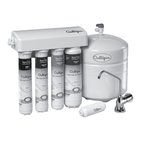 Culligan Aqua-Cleer User manual