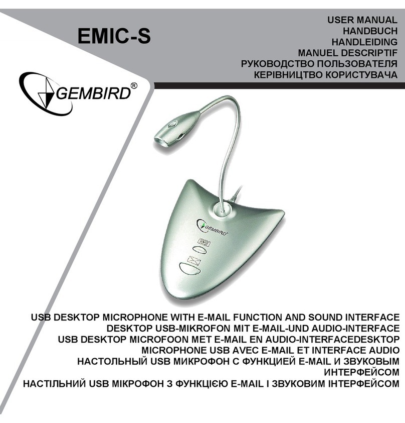 Gembird EMIC-S user manual