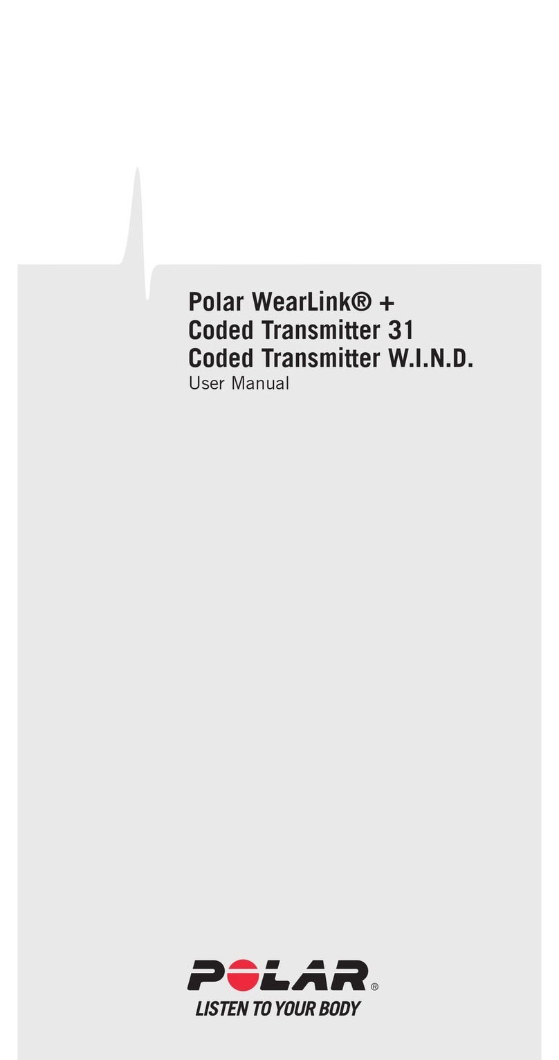 Polar Electro WearLink 31 user manual