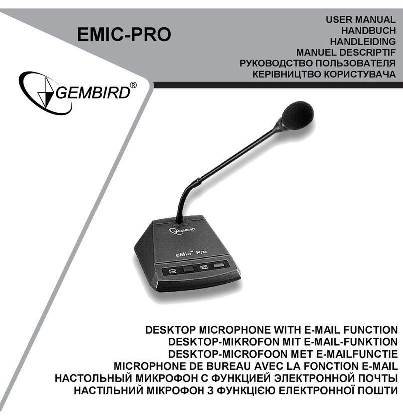Gembird EMIC-PRO user manual