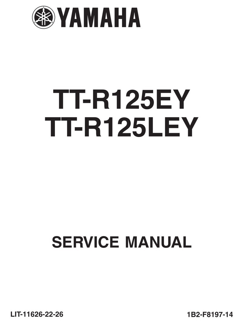 Yamaha TT-R125EY Service manual