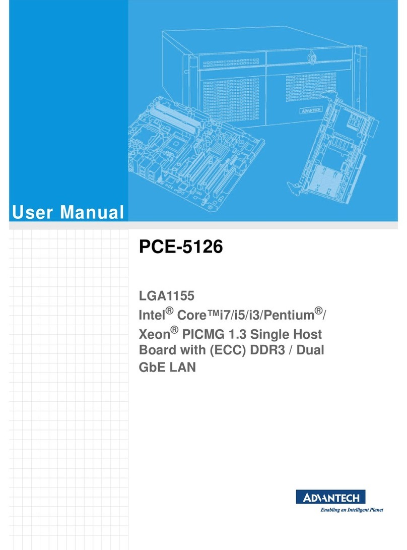 Advantech PCE-5126 User manual