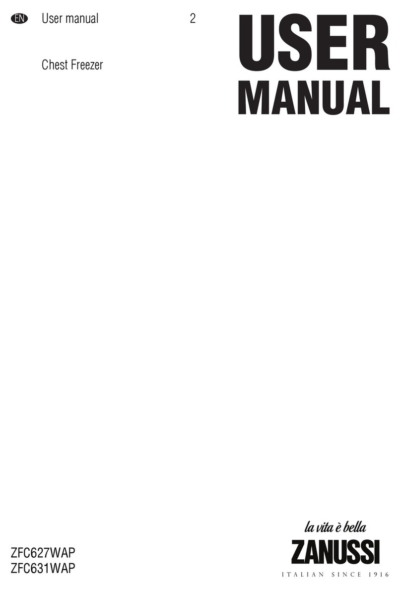Zanussi ZFC627WAP user manual