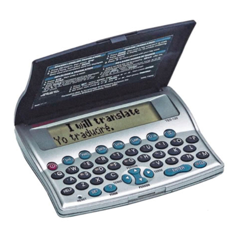 Franklin TES-120 User manual
