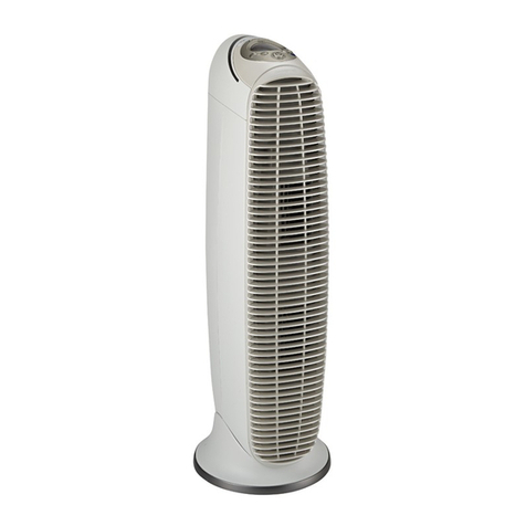 Honeywell HHT145 - HEPA Tower Air Purifier User manual