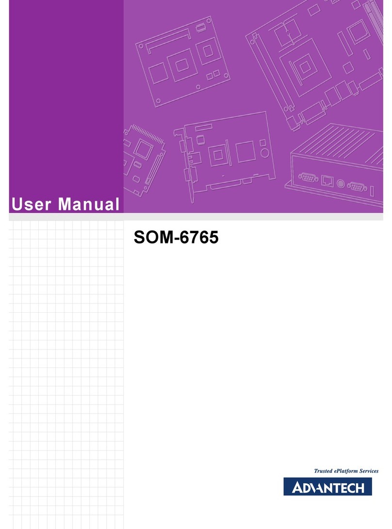 Advantech SOM-6765 user manual