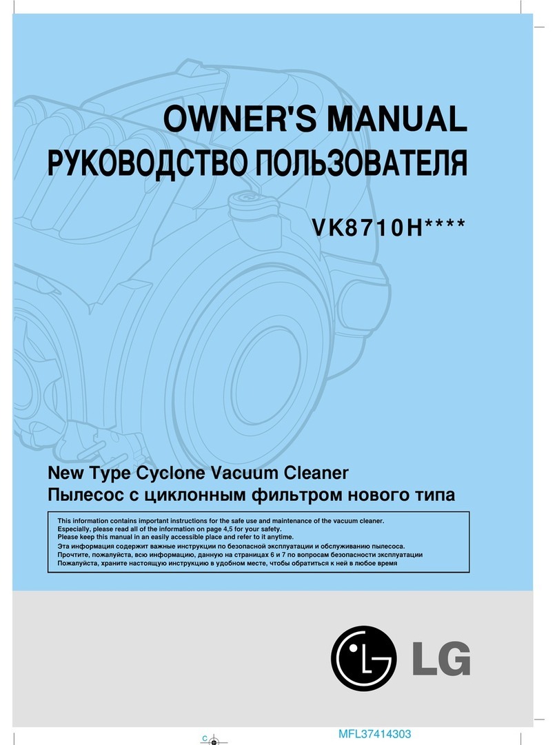 LG VK8710H Series owner's manual