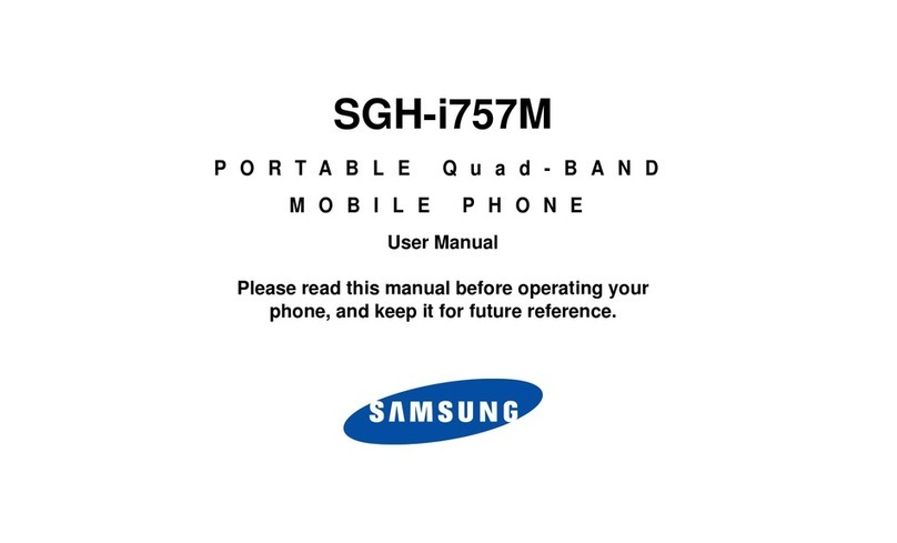 Samsung SGH-i757M User manual Samsung SGH-i757M User manual