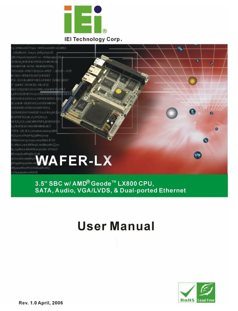 IEI Technology WAFER-LX user manual