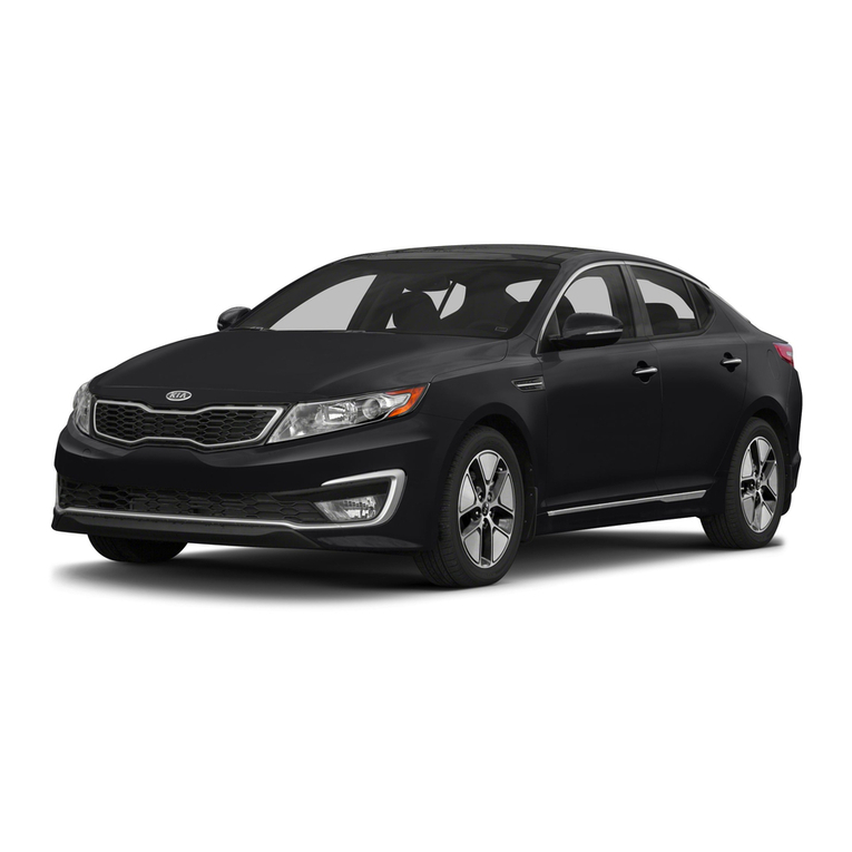 Kia Optima Hybrid 2013 owner's manual