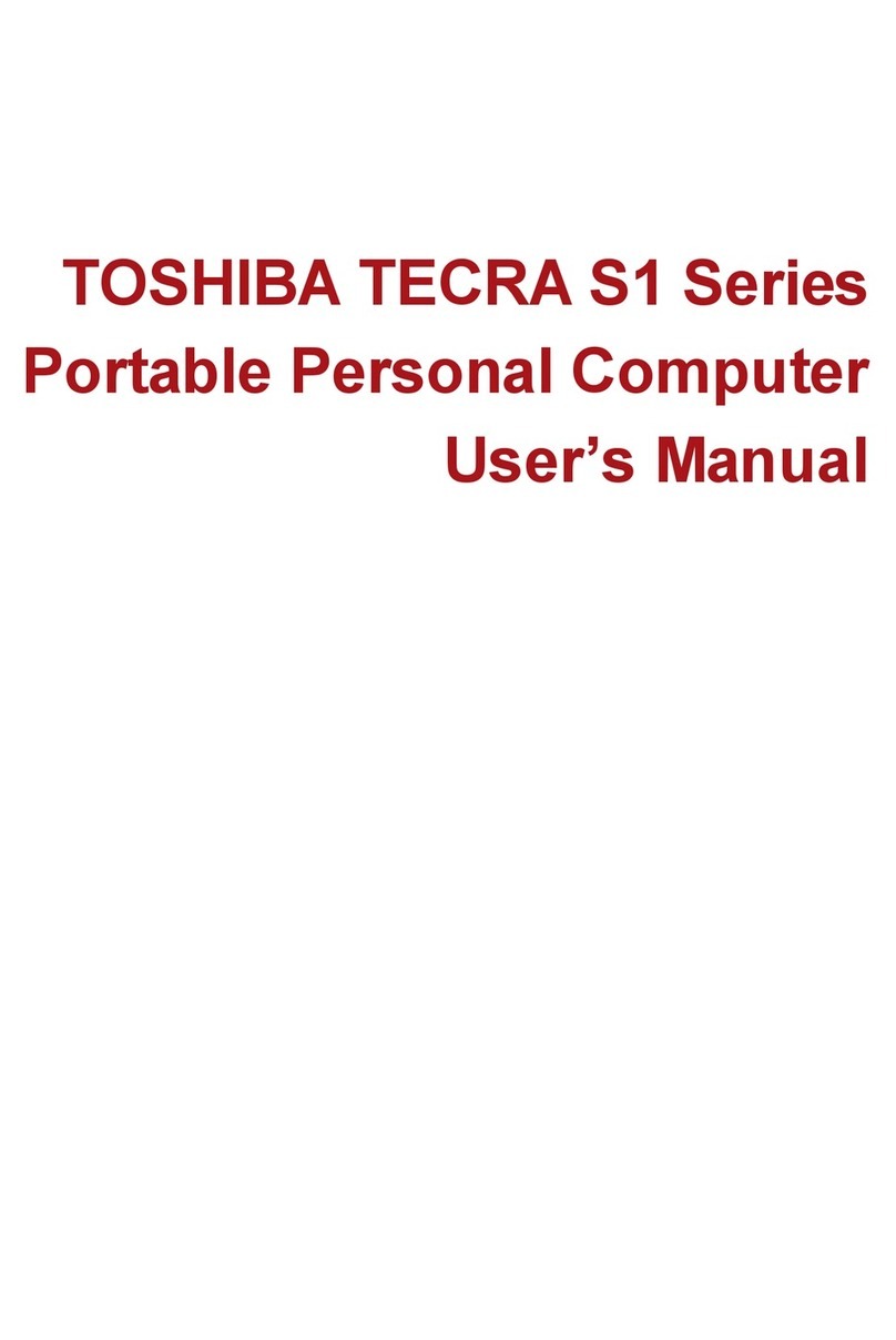 Toshiba TECRA S1 Series user manual
