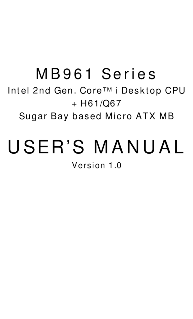 American Megatrends MB961 Series user manual