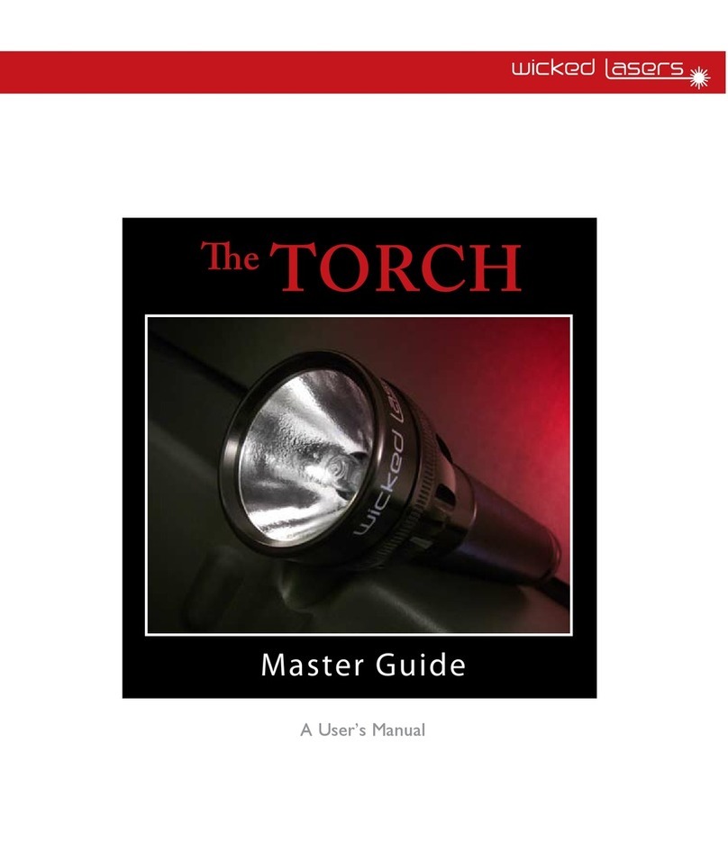 Wicked lasers The Torch User manual