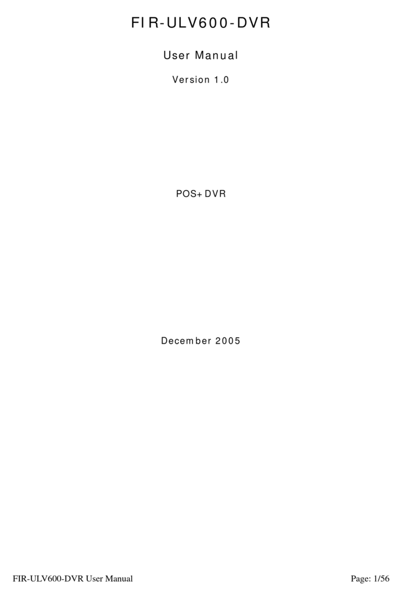 ICP FIR-ULV600-DVR user manual