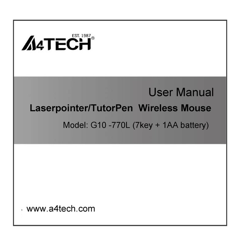 A4Tech G10 -770L User manual