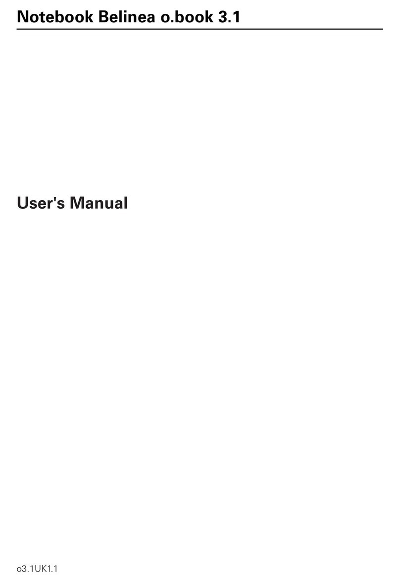 BELINEA o.book 3.1 user manual