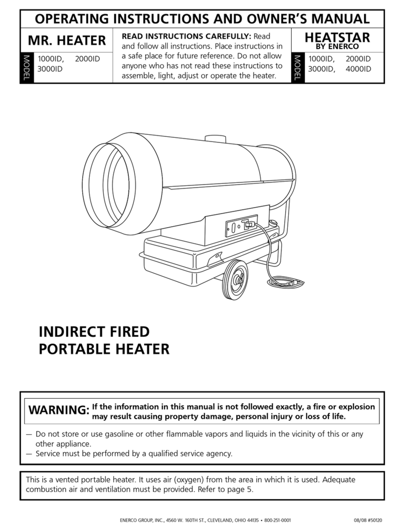 MrHeater Mr. Heater 1000ID Operating instructions and owner's manual