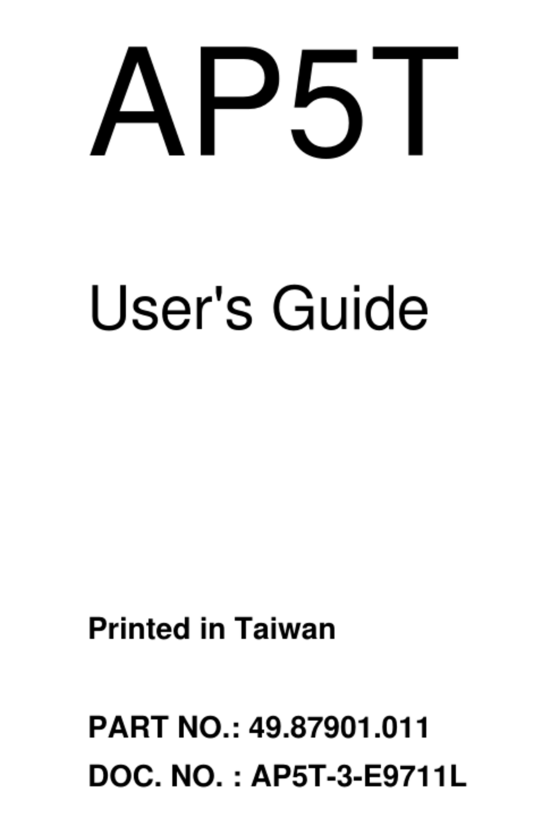 AOpen AP5T User manual AOpen AP5T User manual