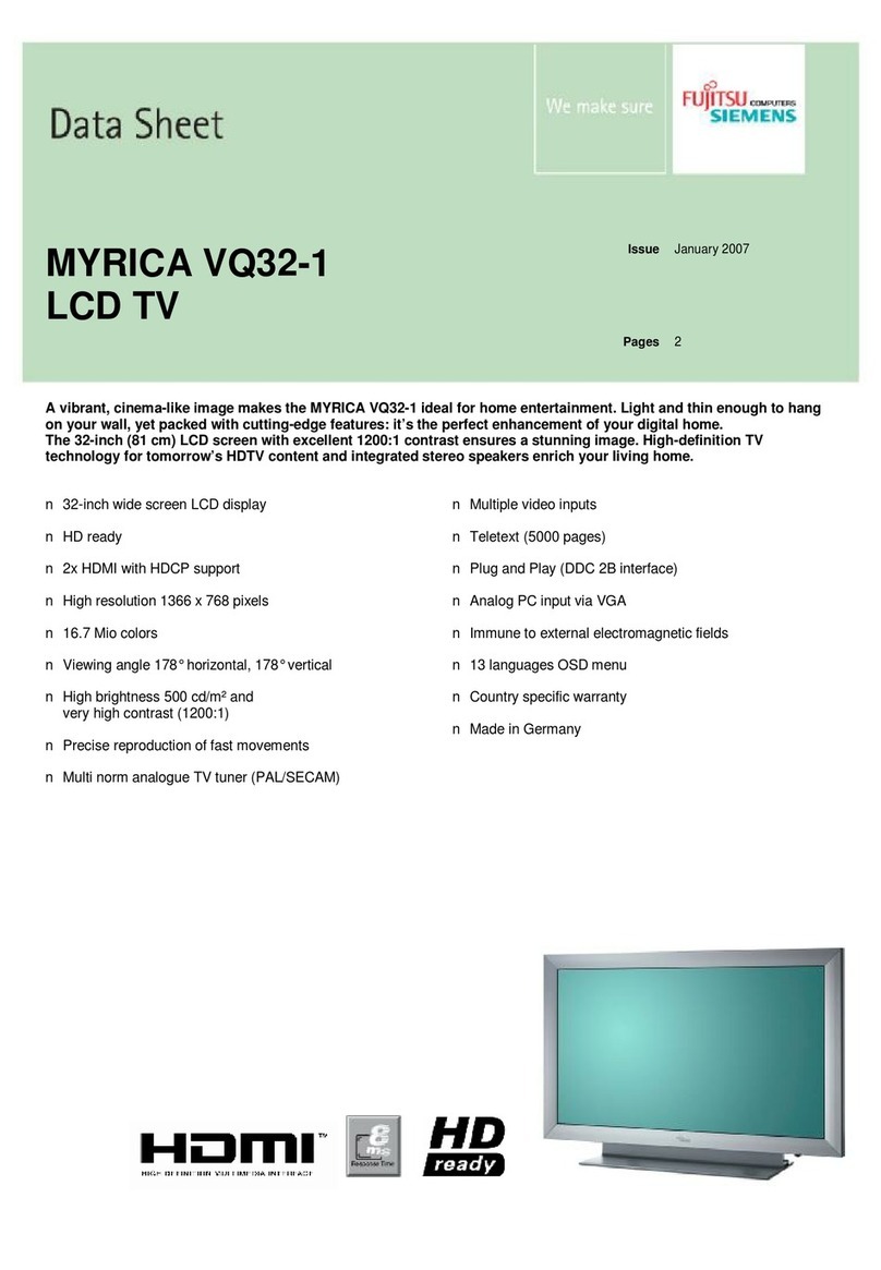 Fujitsu Siemens Computers MYRICA VQ32-1 User manual