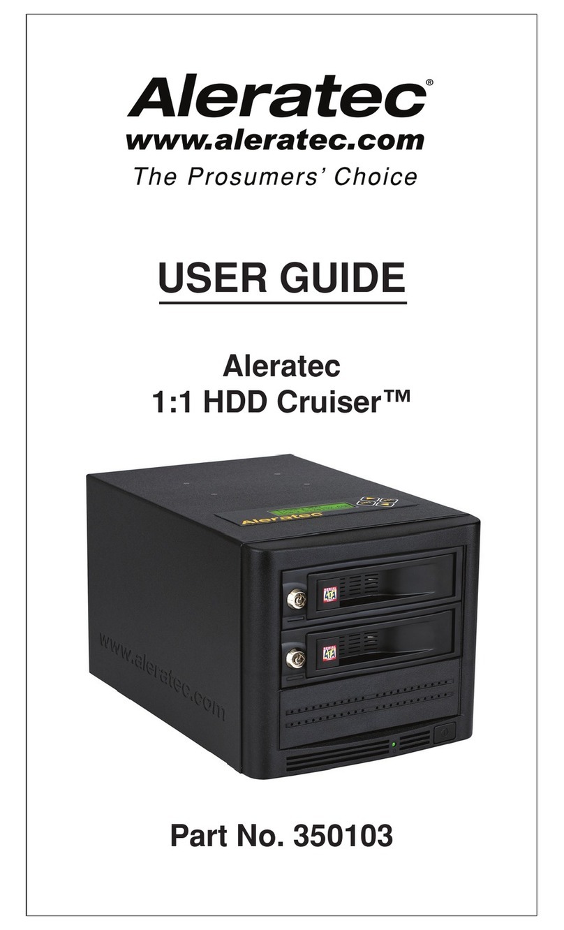 Aleratec 1:1 HDD Cruiser user guide