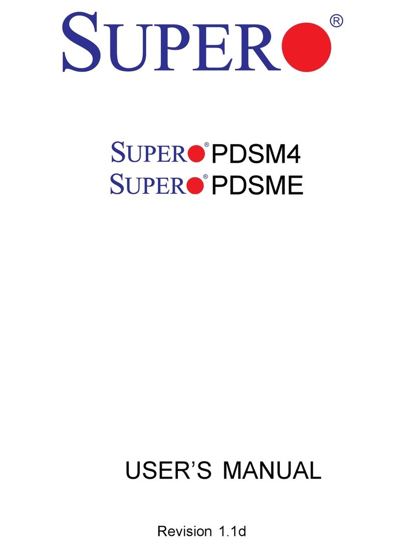 Supero PDSM4 user manual