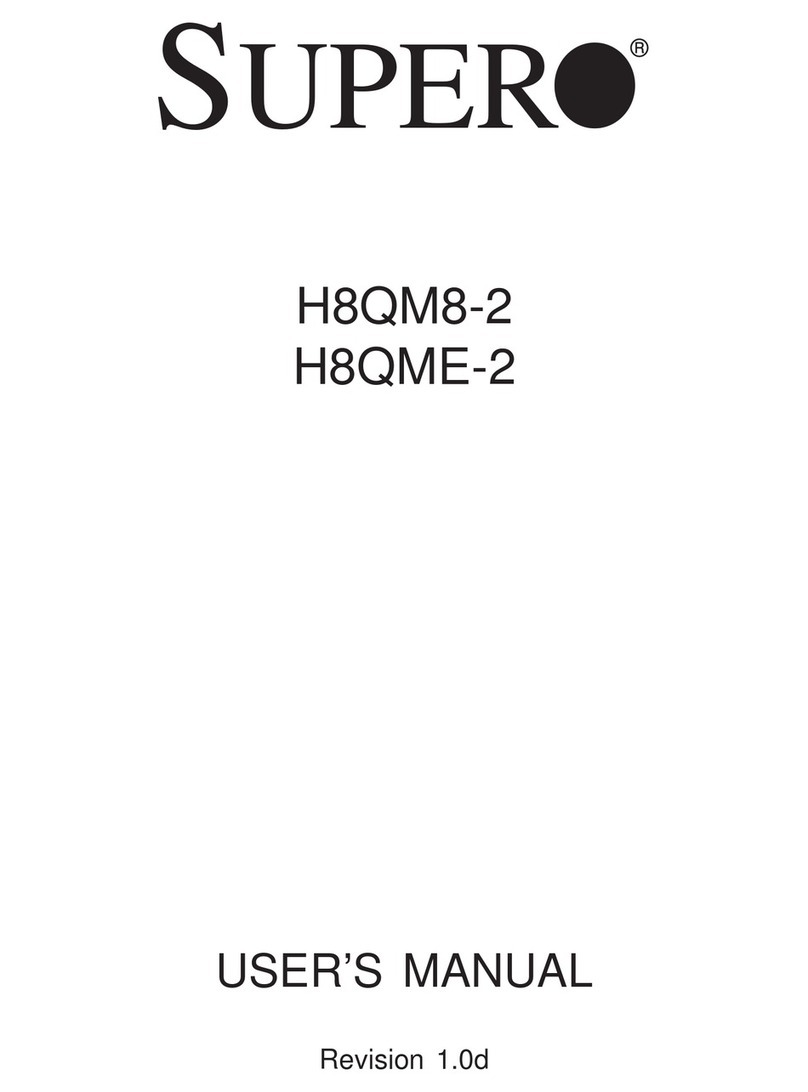 Supero H8QM8-2 User manual Supero H8QM8-2 User manual