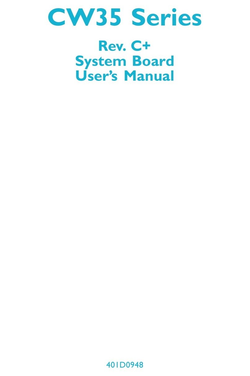 Fujitsu CW35 Series user manual