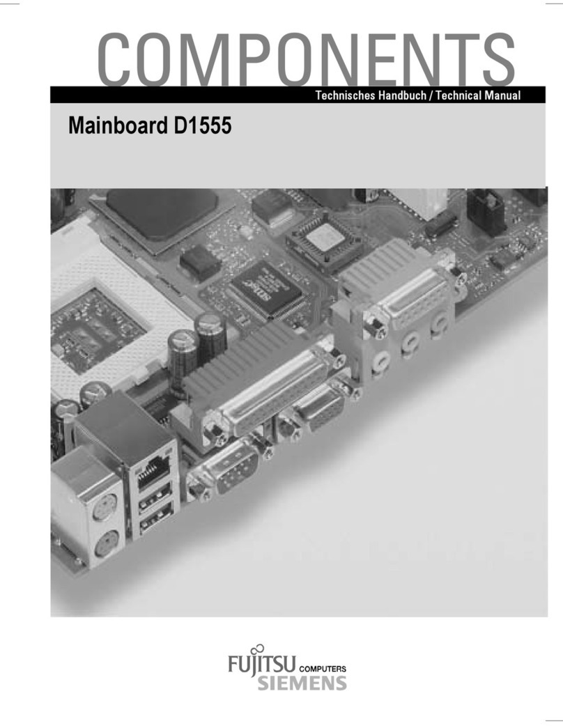 Fujitsu Siemens Computers D1555 Technical manual