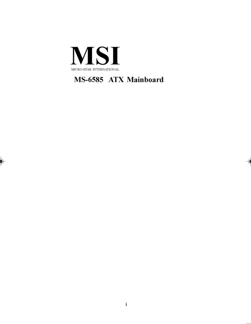 MSI MS-6585 User manual